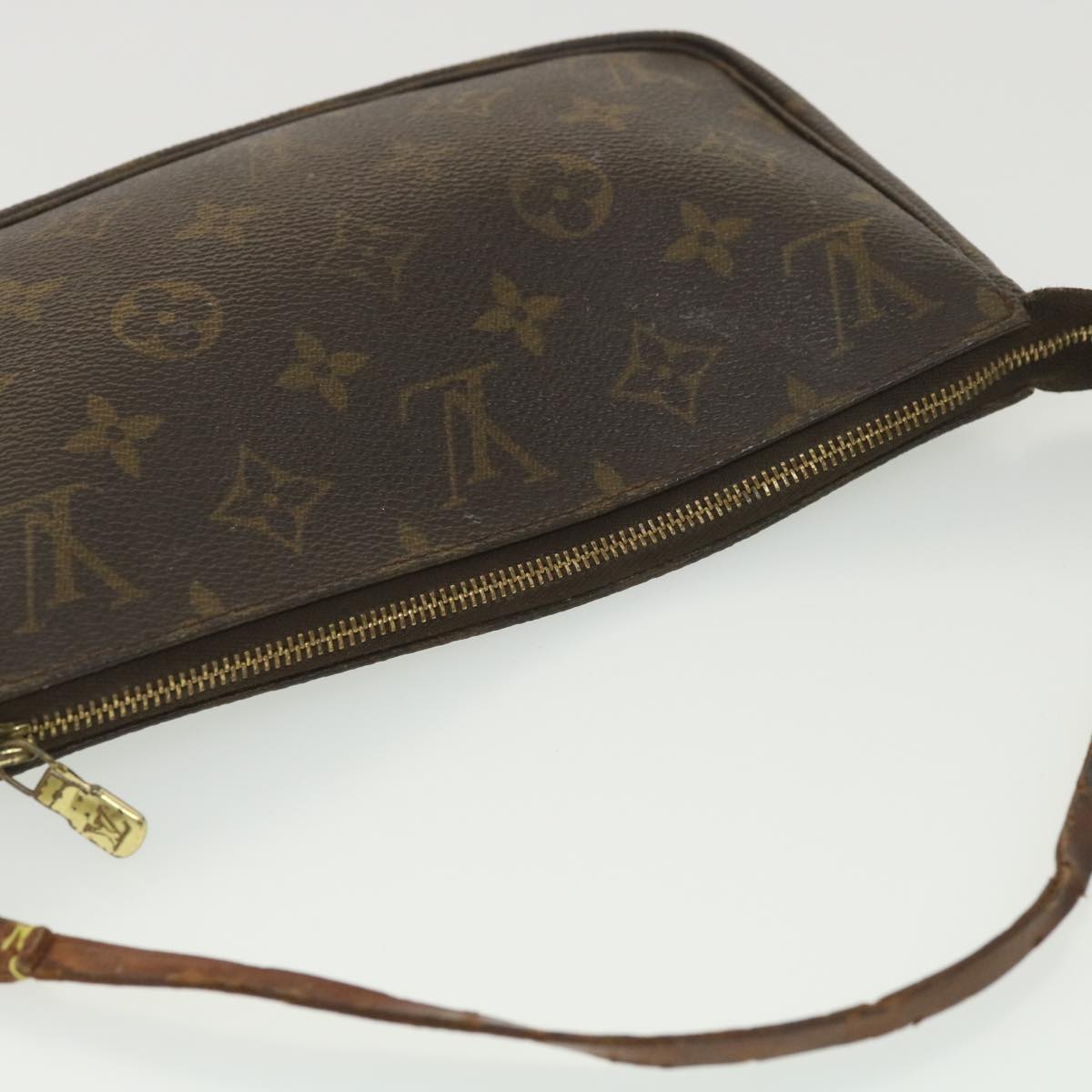 LOUIS VUITTON Monogram Pochette Accessoires Pouch M51980 LV bs4457