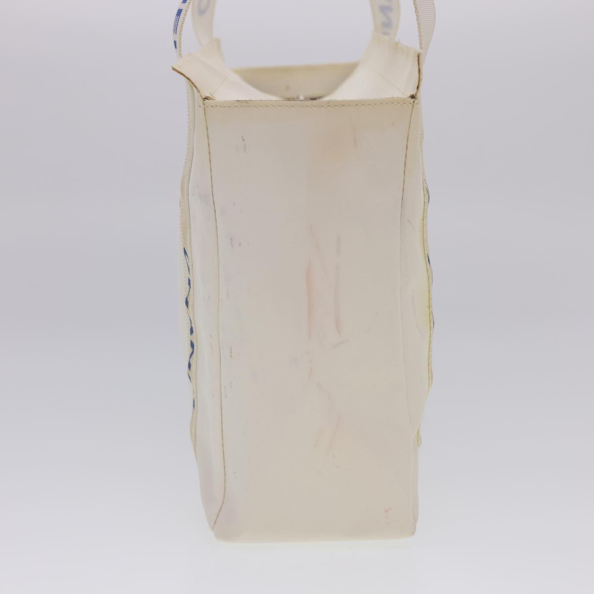 Luxury Chanel Shoulder Bag Nylon White CC  bs4932