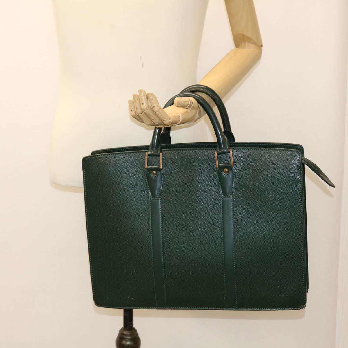 LOUIS VUITTON Taiga Porte Documnts Rozan Business Bag Epicea M30054 bs5258