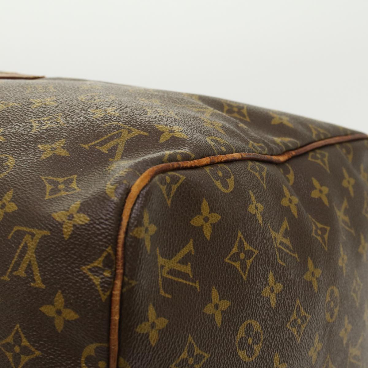 LOUIS VUITTON Monogram Sac Souple 55 Boston Bag M41622 LV bs5691