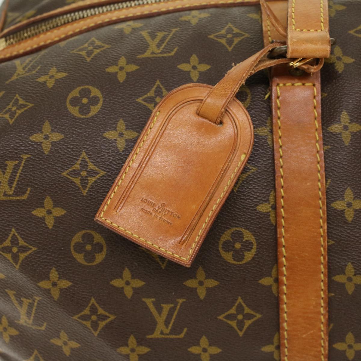 LOUIS VUITTON Monogram Sac Souple 55 Boston Bag M41622 LV bs5691