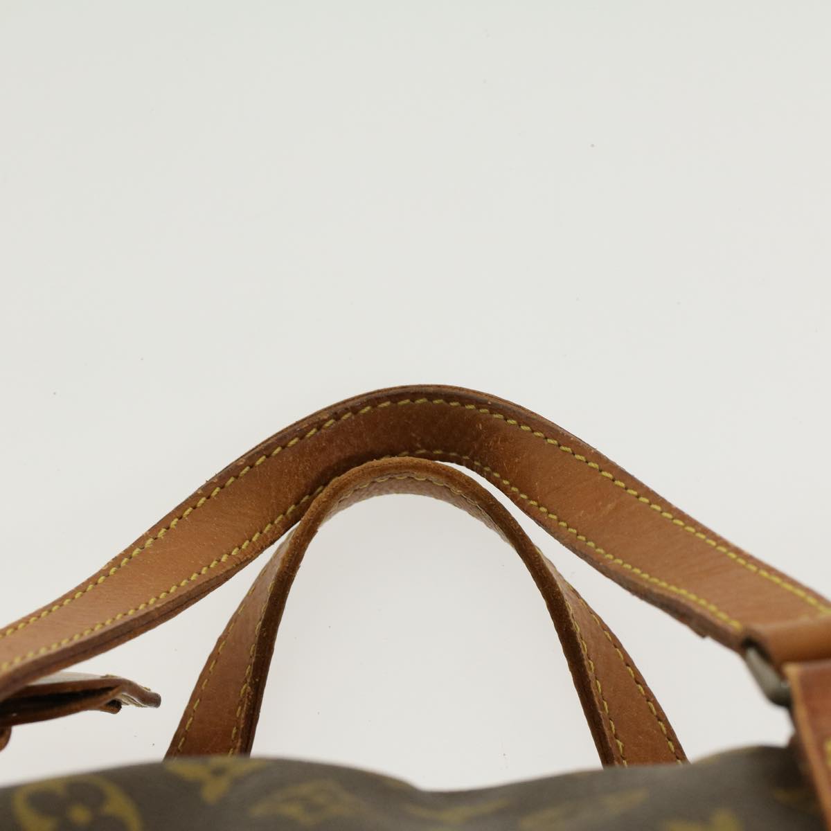 LOUIS VUITTON Monogram Sac Souple 55 Boston Bag M41622 LV bs5691