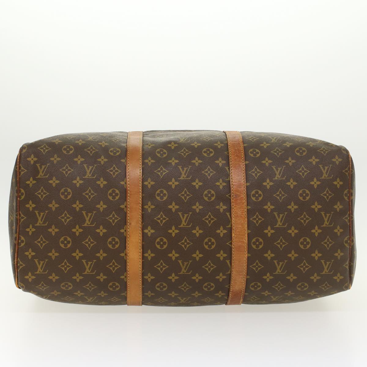 LOUIS VUITTON Monogram Sac Souple 55 Boston Bag M41622 LV bs5691