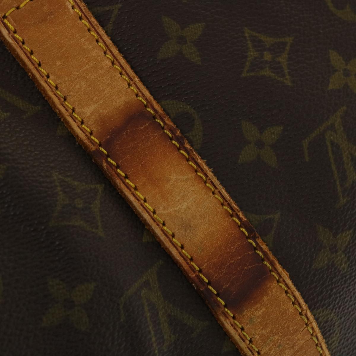 LOUIS VUITTON Monogram Keepall 50 Boston Bag M41426 LV bs5698