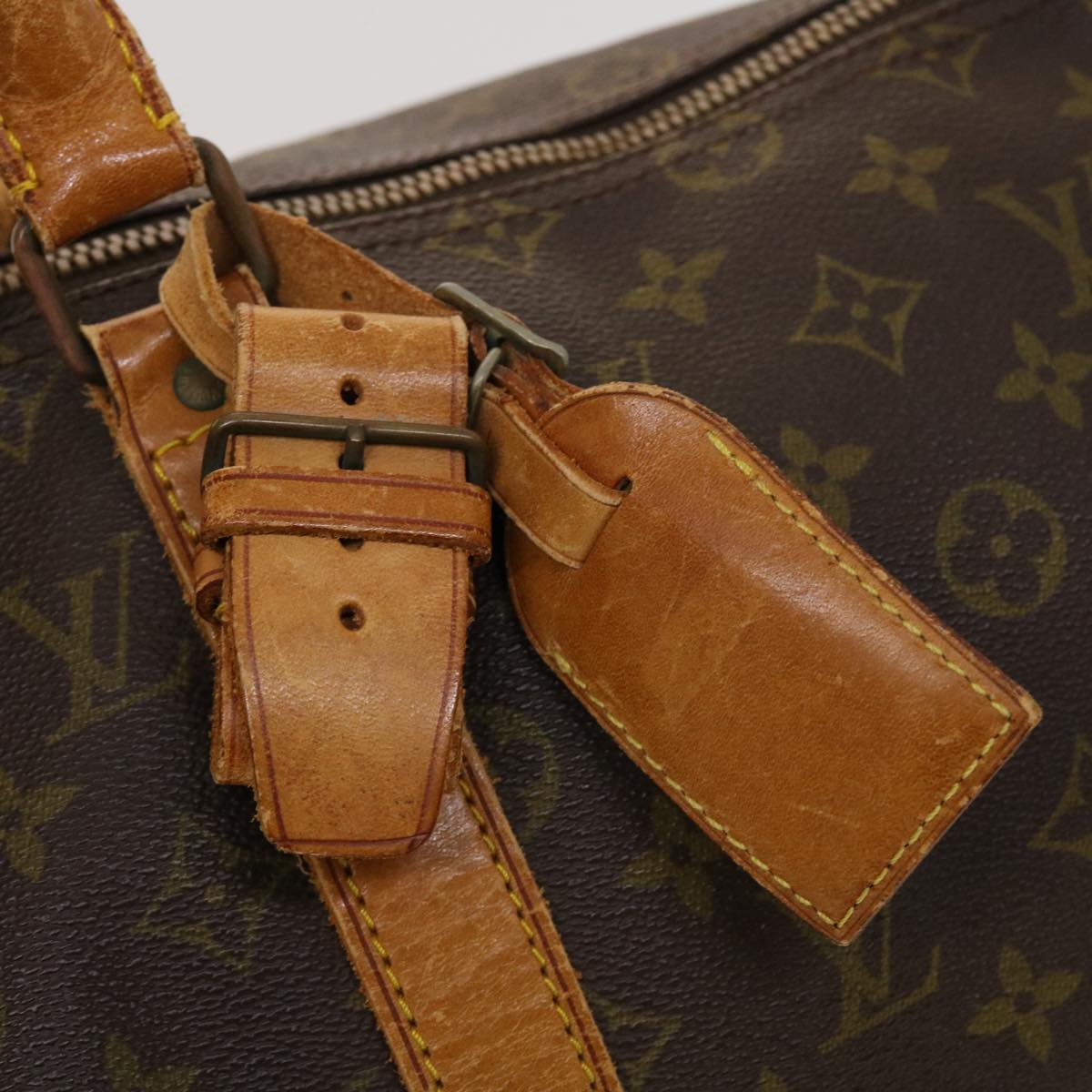 LOUIS VUITTON Monogram Keepall 50 Boston Bag M41426 LV bs5698
