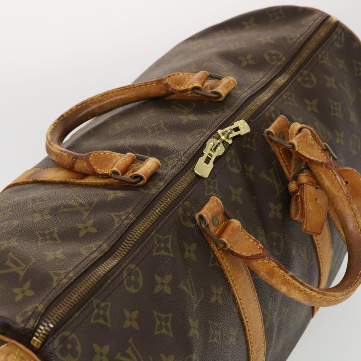 LOUIS VUITTON Monogram Keepall 50 Boston Bag M41426 LV bs5698
