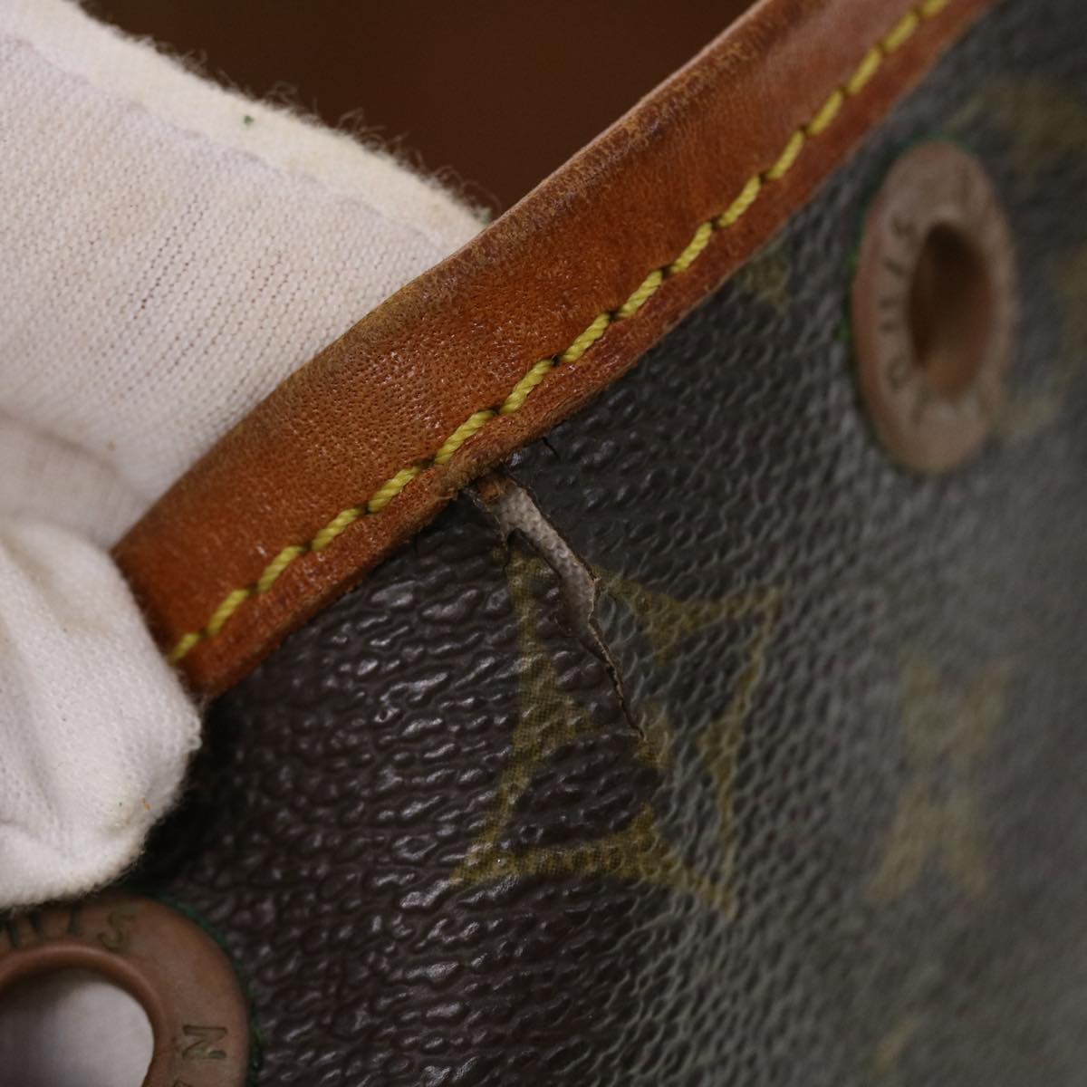 LOUIS VUITTON Monogram Noe Shoulder Bag M42224 LV bs5784