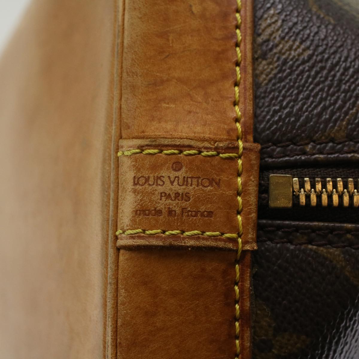 LOUIS VUITTON Monogram Alma Hand Bag M51130 LV bs5877