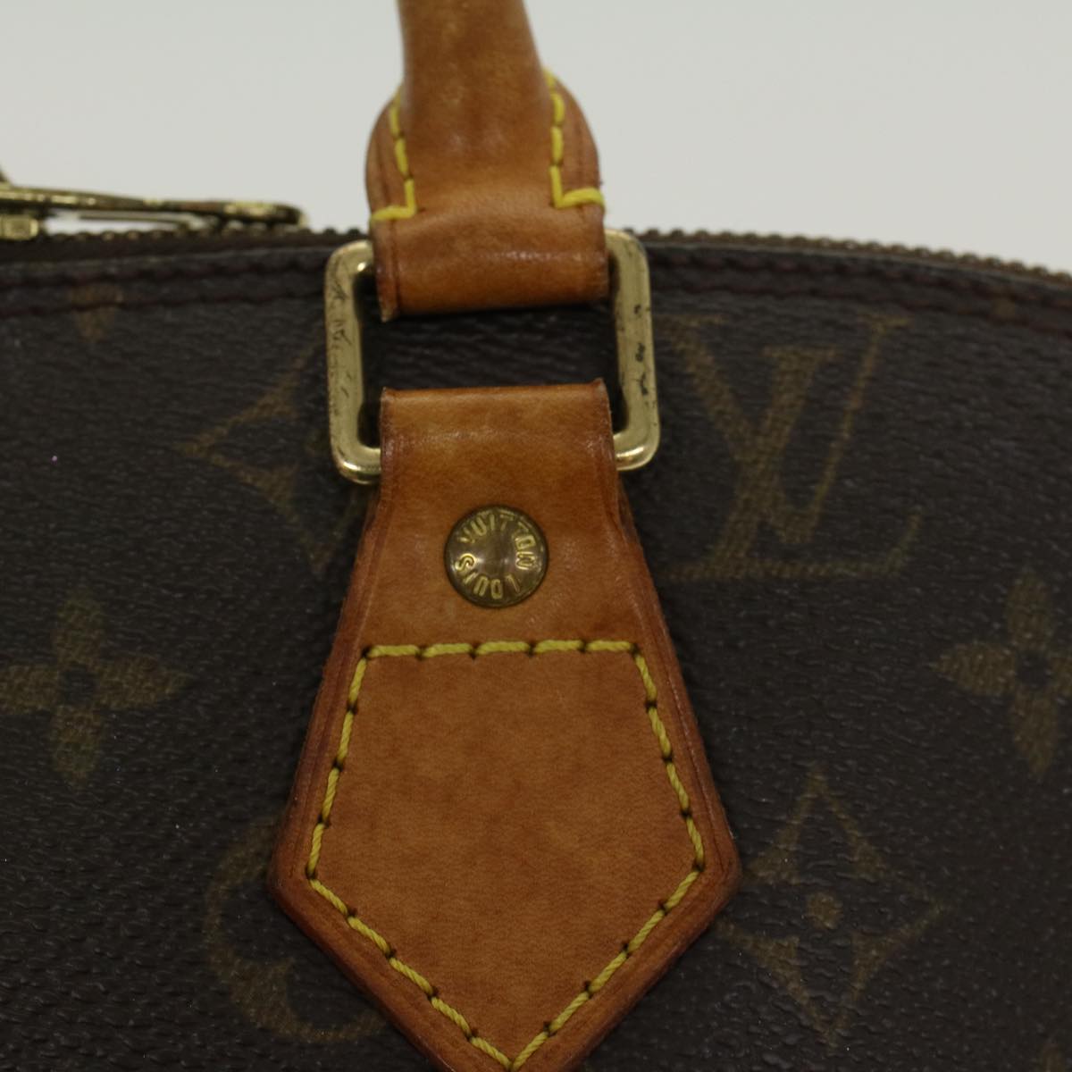 LOUIS VUITTON Monogram Alma Hand Bag M51130 LV bs5877