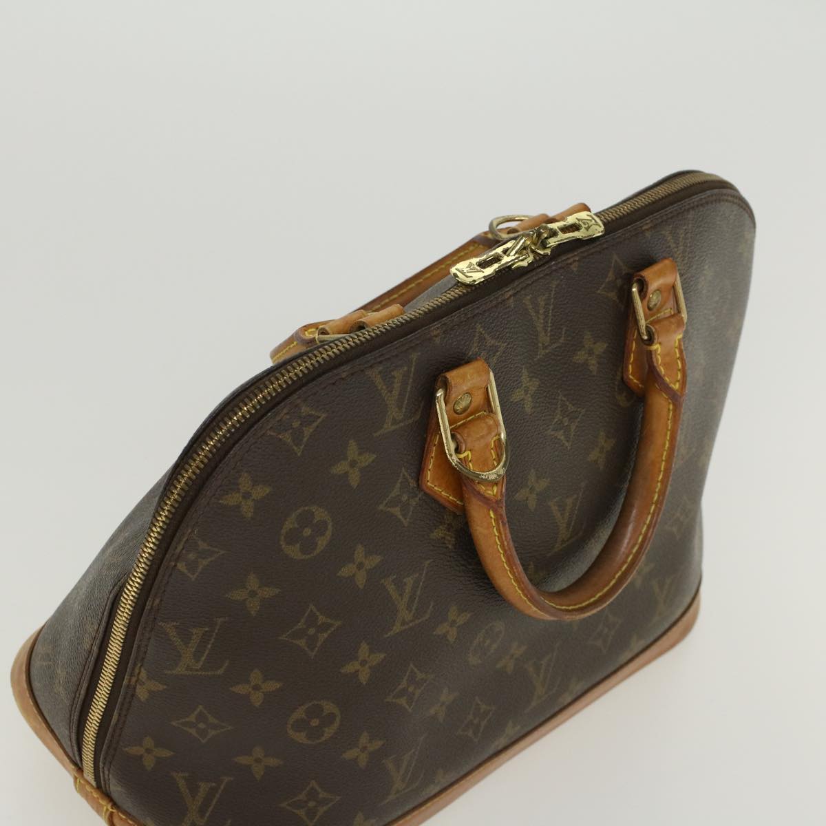 LOUIS VUITTON Monogram Alma Hand Bag M51130 LV bs5877