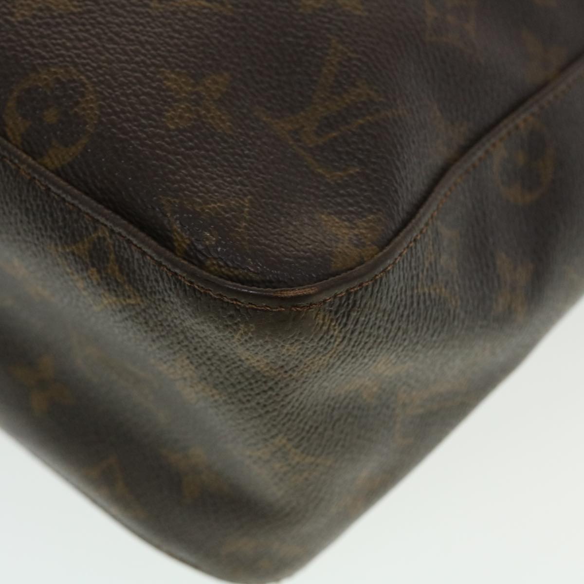 LOUIS VUITTON Monogram Looping GM Shoulder Bag M51145 LV bs5881