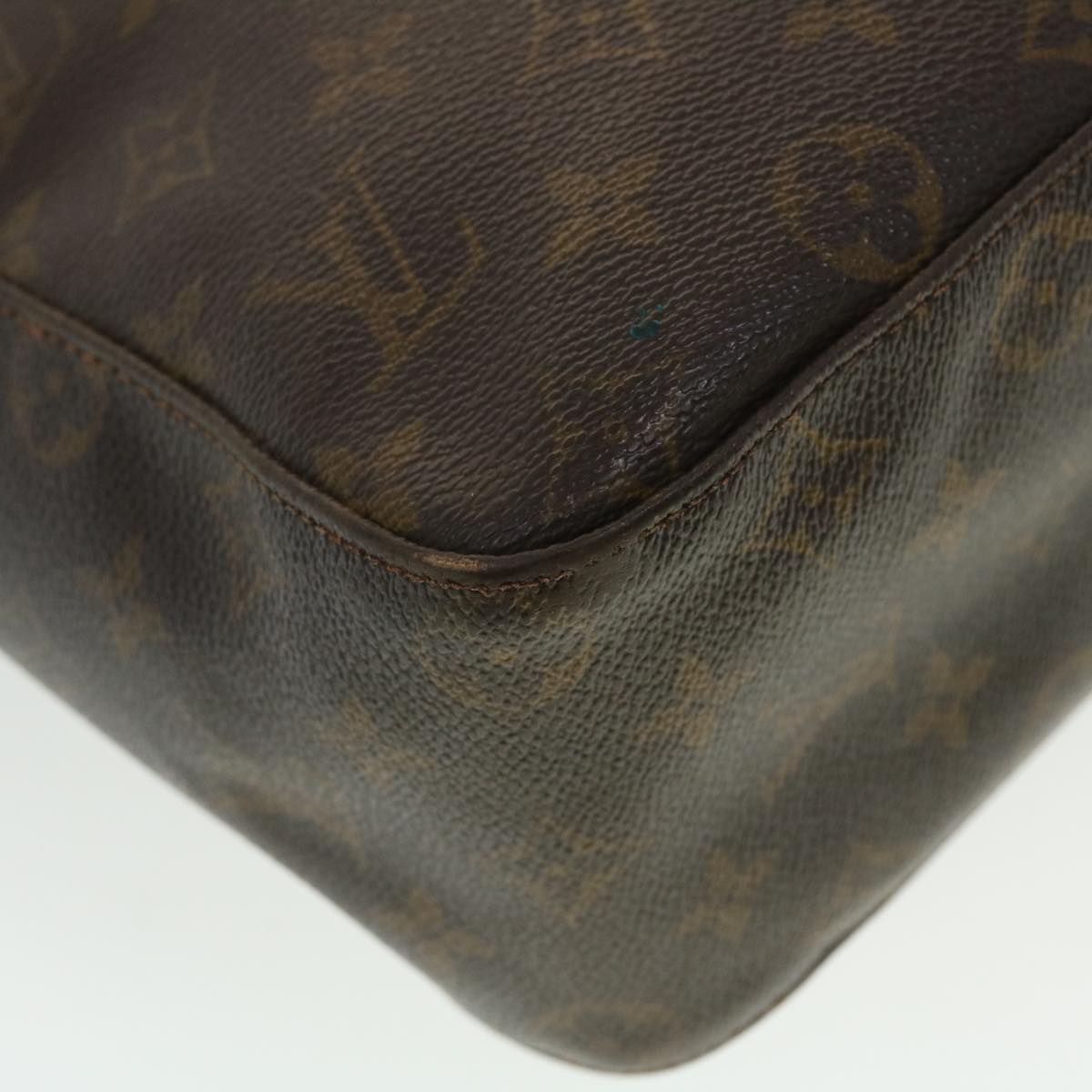 LOUIS VUITTON Monogram Looping GM Shoulder Bag M51145 LV bs5881