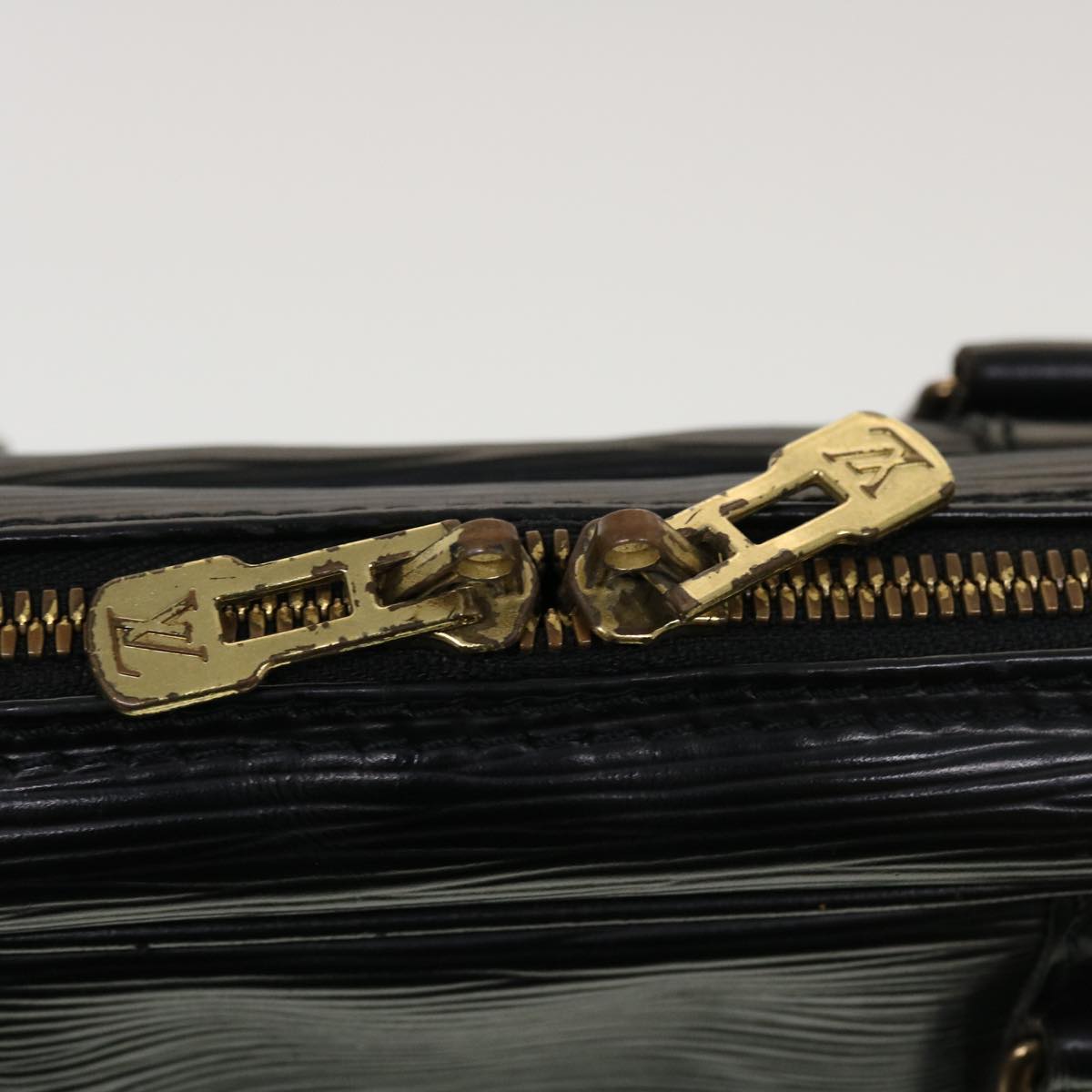 LOUIS VUITTON Epi Porte Documents Voyage Business Bag Black M54472 bs5910