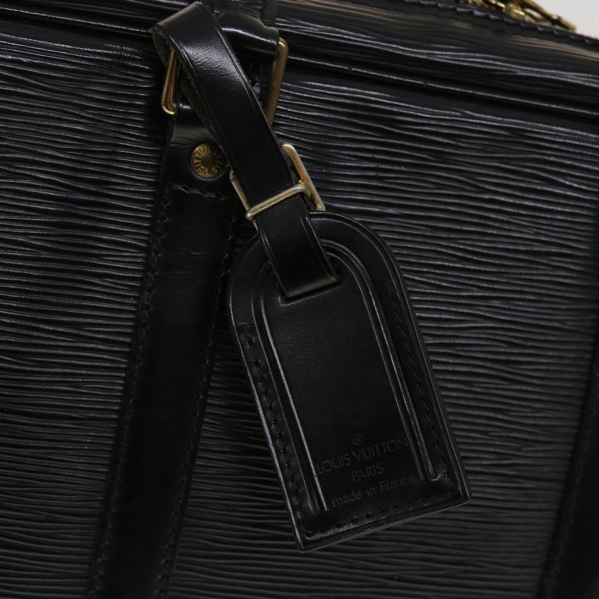 LOUIS VUITTON Epi Porte Documents Voyage Business Bag Black M54472 bs5910