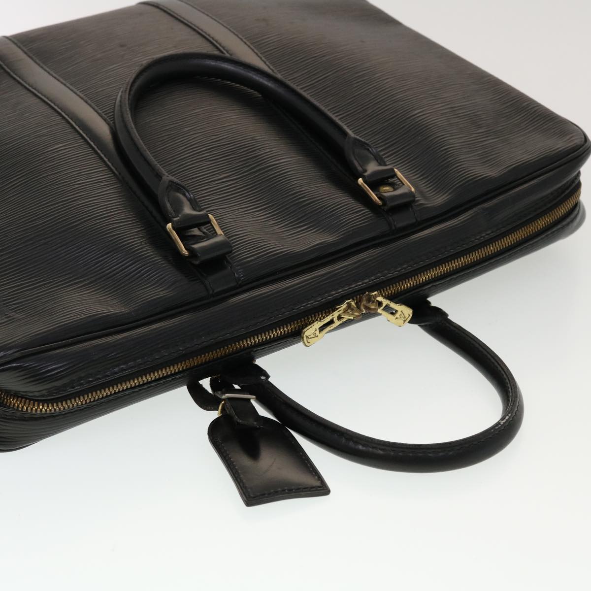 LOUIS VUITTON Epi Porte Documents Voyage Business Bag Black M54472 bs5910
