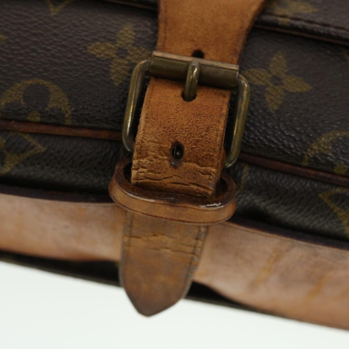 LOUIS VUITTON Monogram Cartouchiere MM Shoulder Bag M51253 LV bs5924