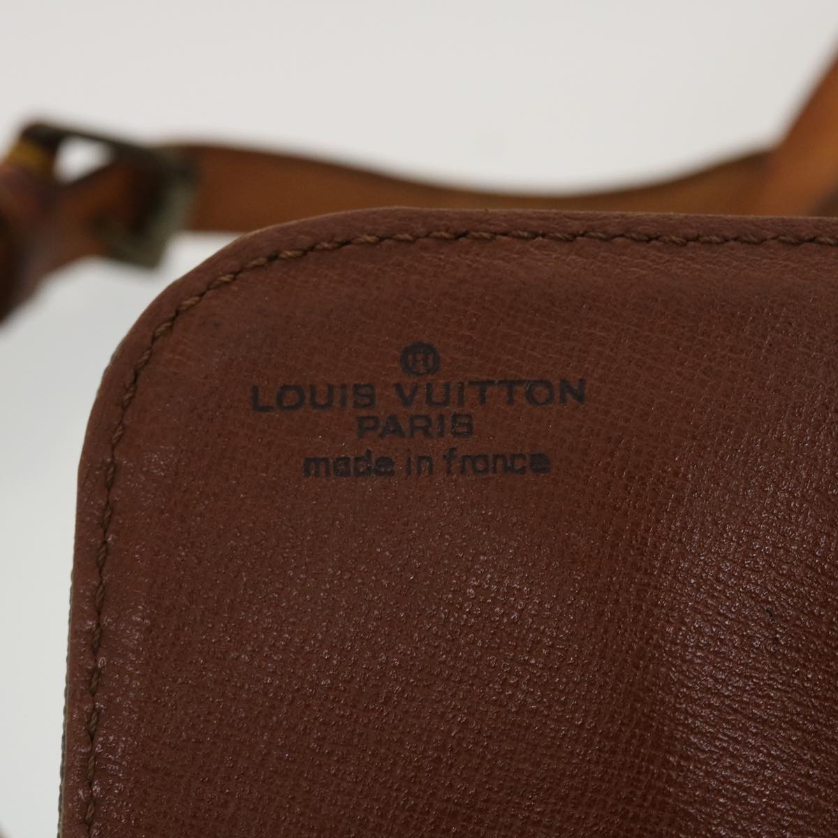 LOUIS VUITTON Monogram Cartouchiere MM Shoulder Bag M51253 LV bs5924