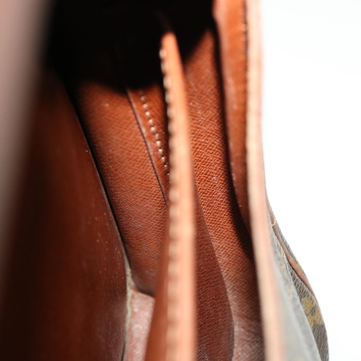 LOUIS VUITTON Monogram Cartouchiere MM Shoulder Bag M51253 LV bs5924
