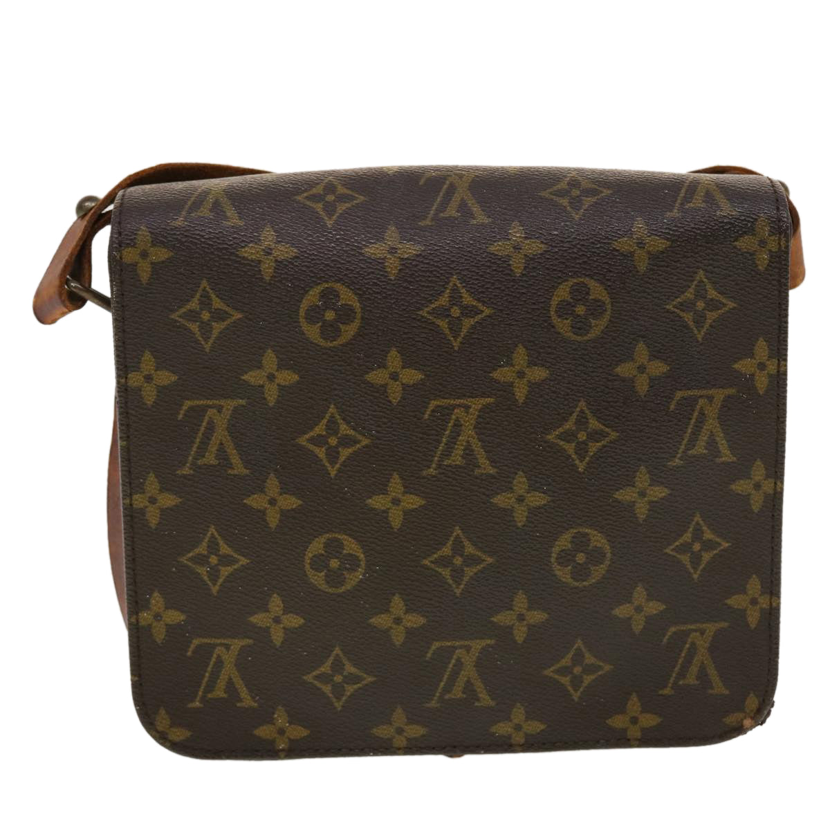 LOUIS VUITTON Monogram Cartouchiere MM Shoulder Bag M51253 LV bs5924