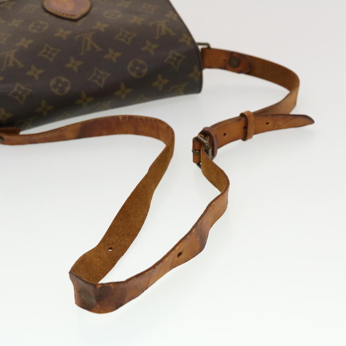 LOUIS VUITTON Monogram Cartouchiere MM Shoulder Bag M51253 LV bs5924