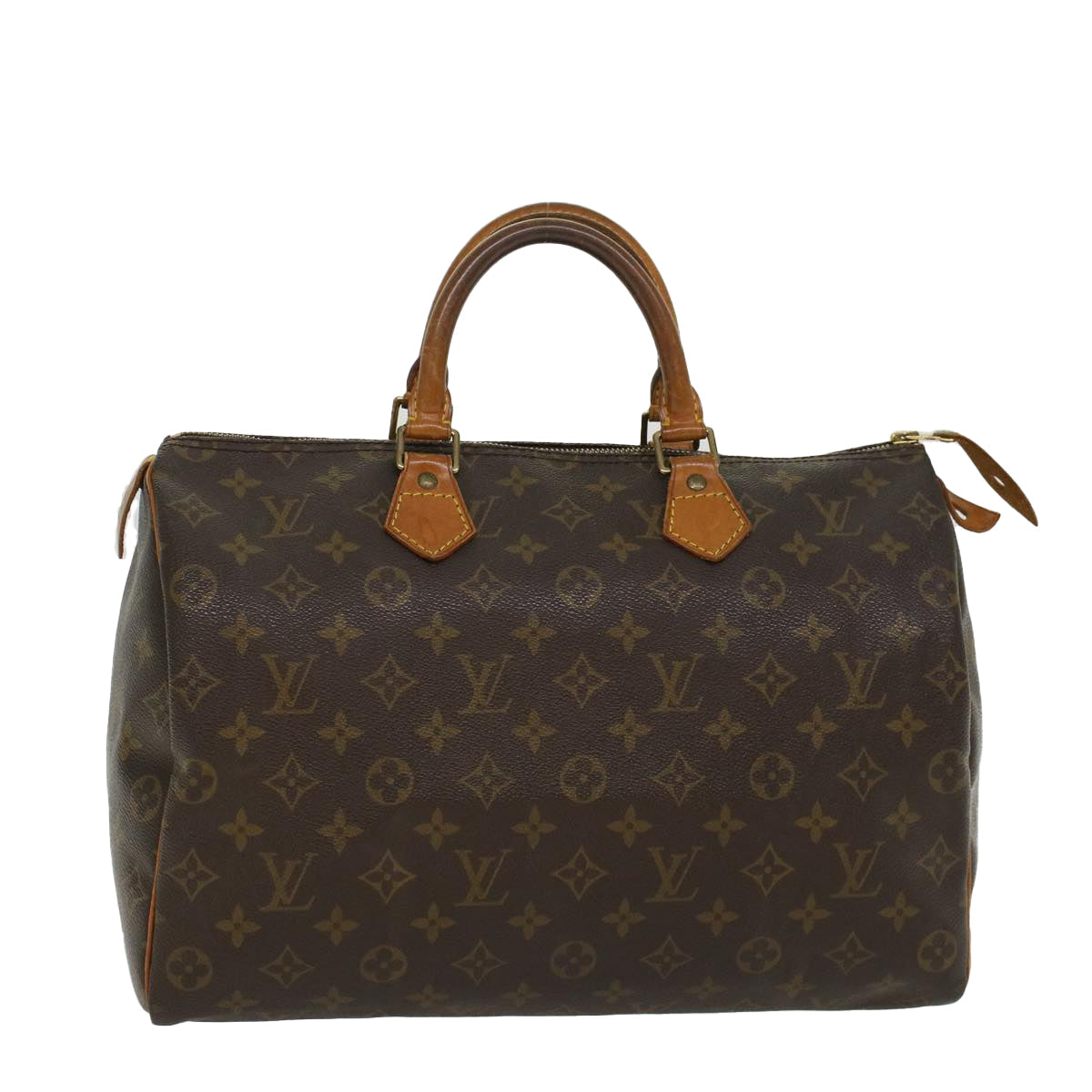 LOUIS VUITTON Monogram Speedy 35 Hand Bag M41524 LV bs5927