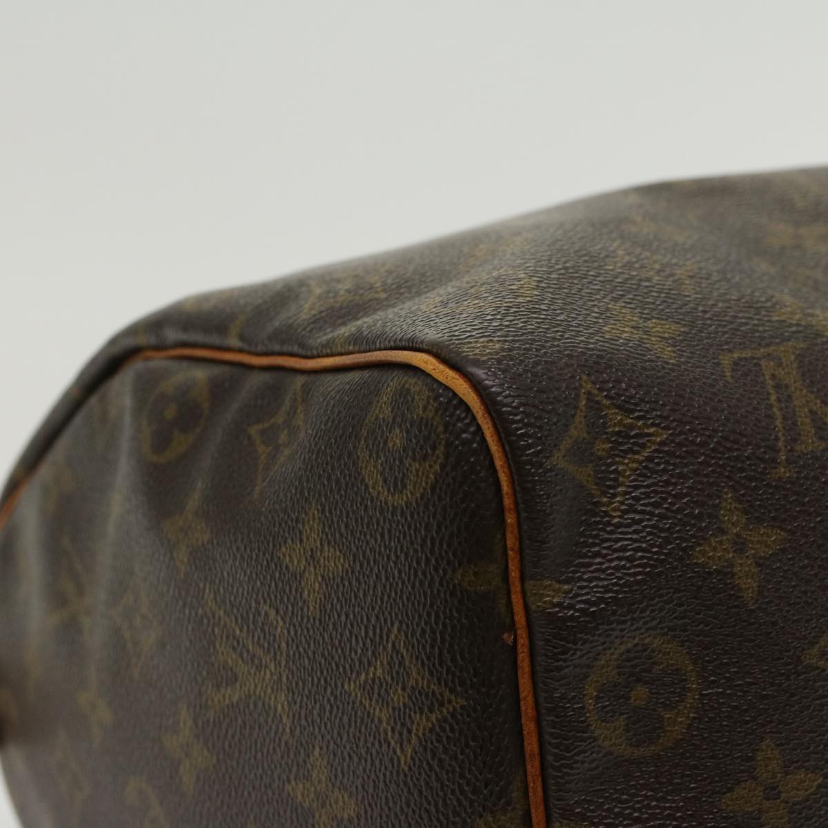LOUIS VUITTON Monogram Speedy 35 Hand Bag M41524 LV bs5927