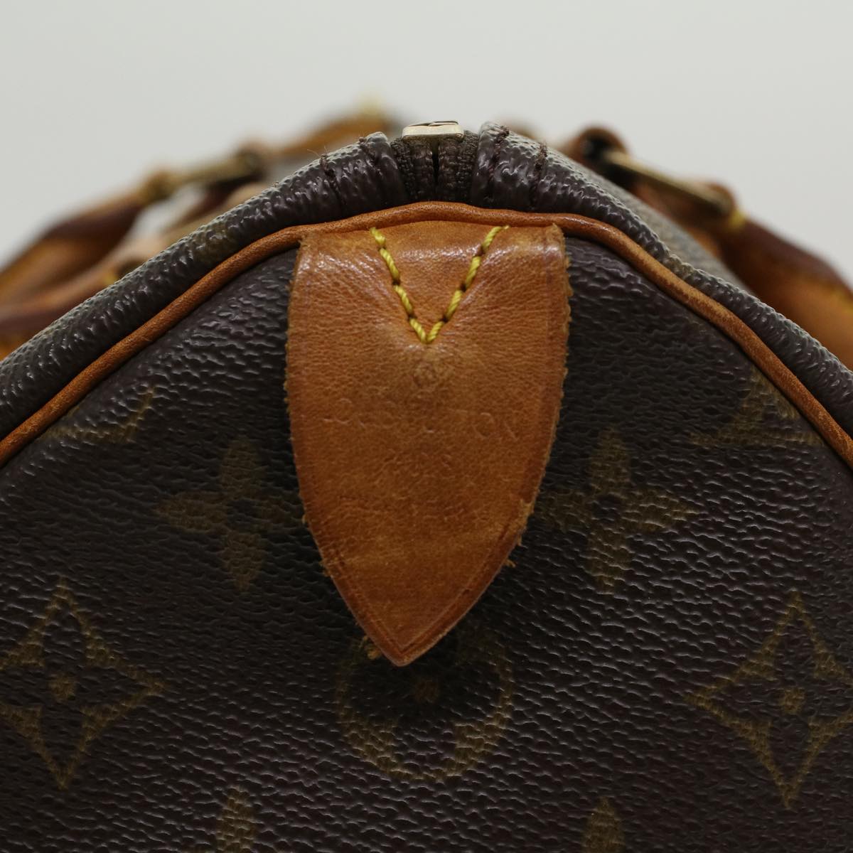 LOUIS VUITTON Monogram Speedy 35 Hand Bag M41524 LV bs5927