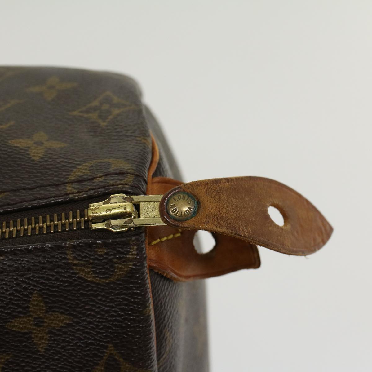 LOUIS VUITTON Monogram Speedy 35 Hand Bag M41524 LV bs5927