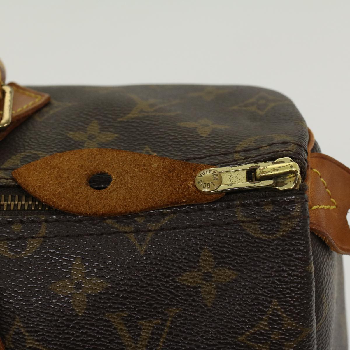 LOUIS VUITTON Monogram Speedy 35 Hand Bag M41524 LV bs5927