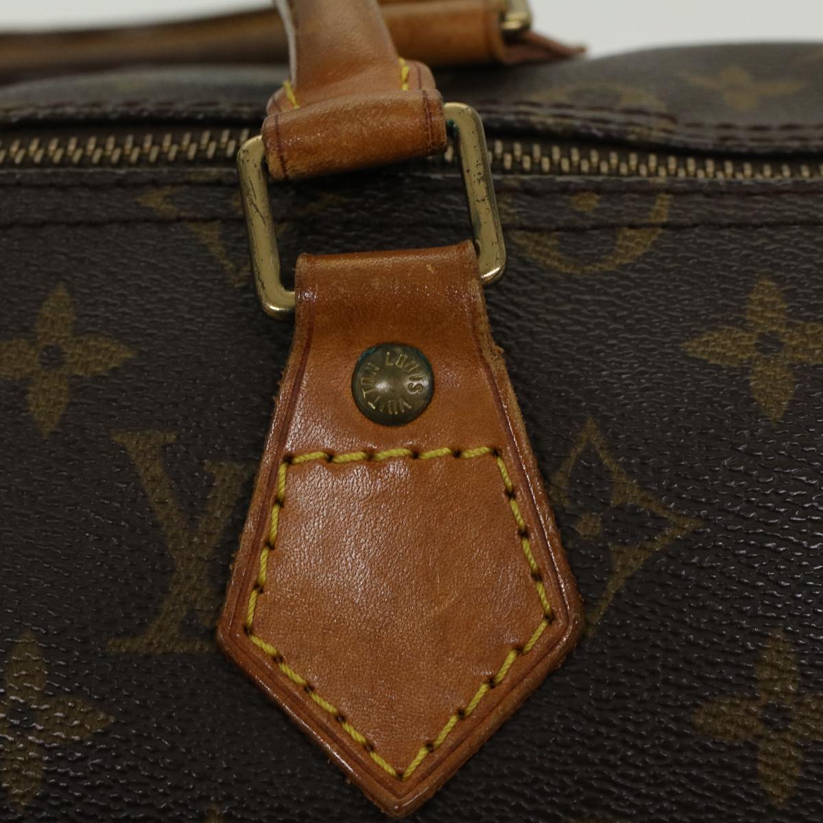 LOUIS VUITTON Monogram Speedy 35 Hand Bag M41524 LV bs5927