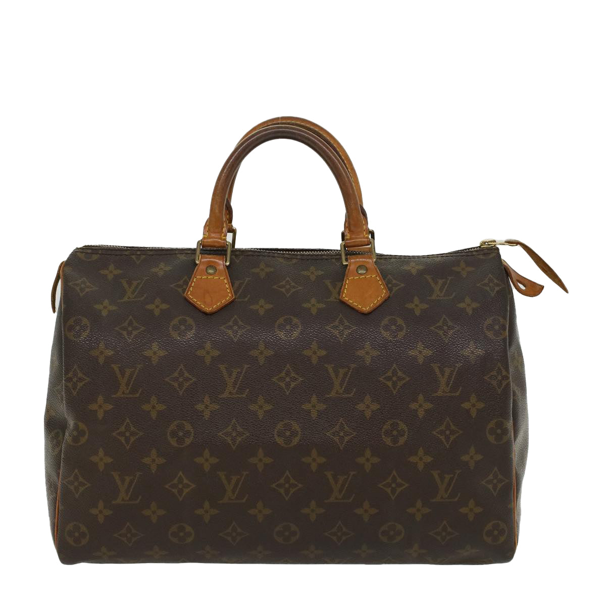 LOUIS VUITTON Monogram Speedy 35 Hand Bag M41524 LV bs5927