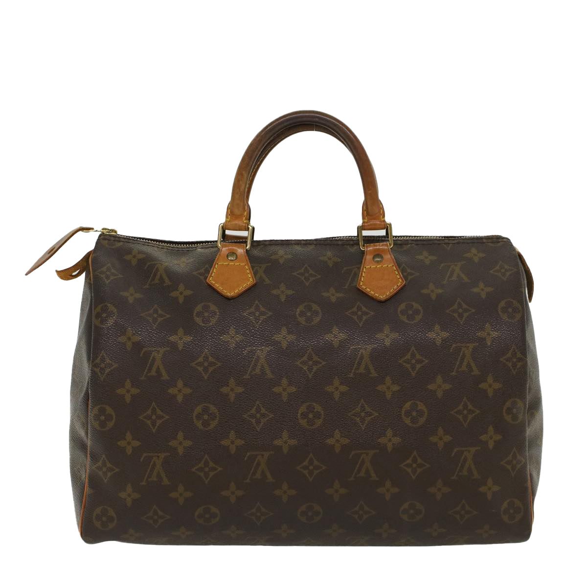 LOUIS VUITTON Monogram Speedy 35 Hand Bag M41524 LV bs5927