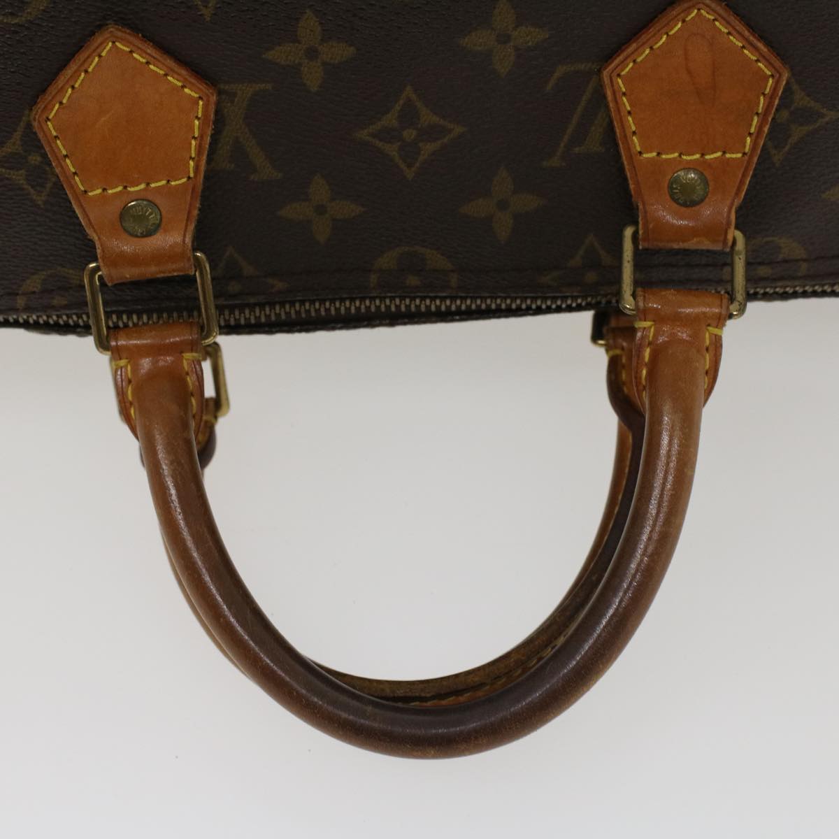 LOUIS VUITTON Monogram Speedy 35 Hand Bag M41524 LV bs5927