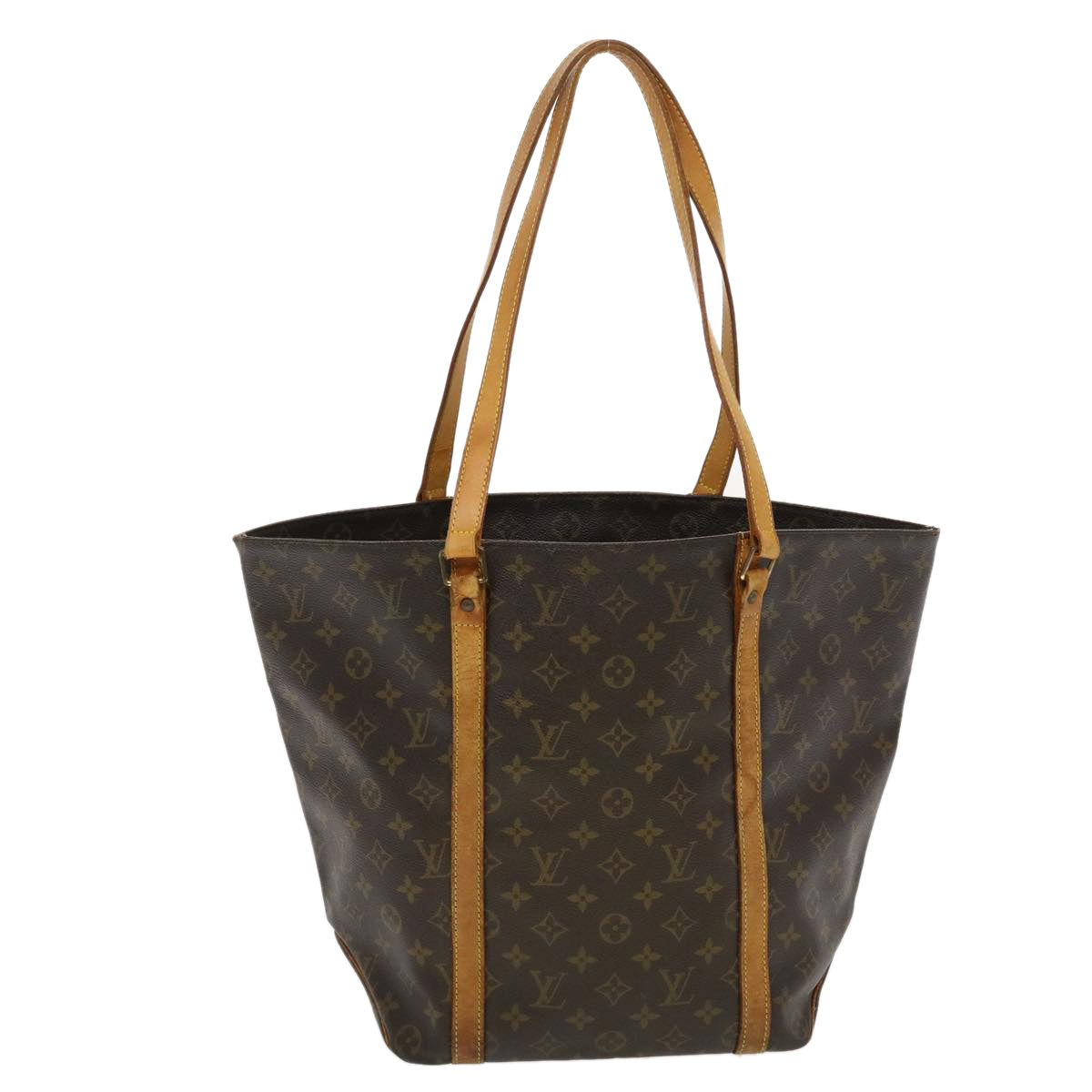 LOUIS VUITTON Monogram Sac Shopping Tote Bag M51108 LV bs5929