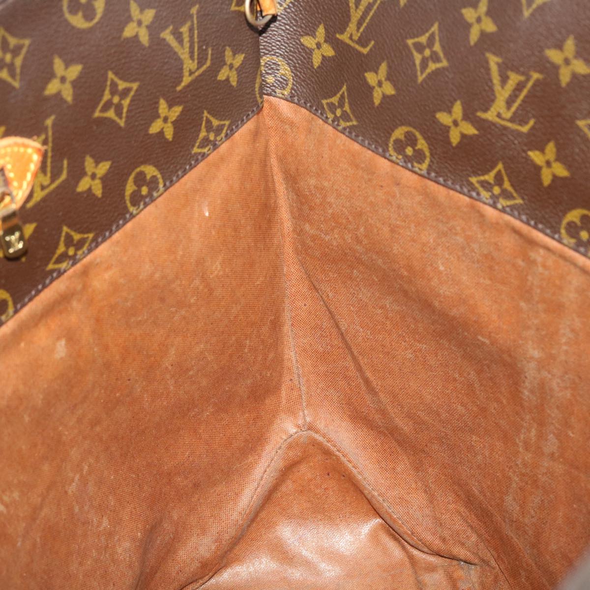 LOUIS VUITTON Monogram Sac Shopping Tote Bag M51108 LV bs5929