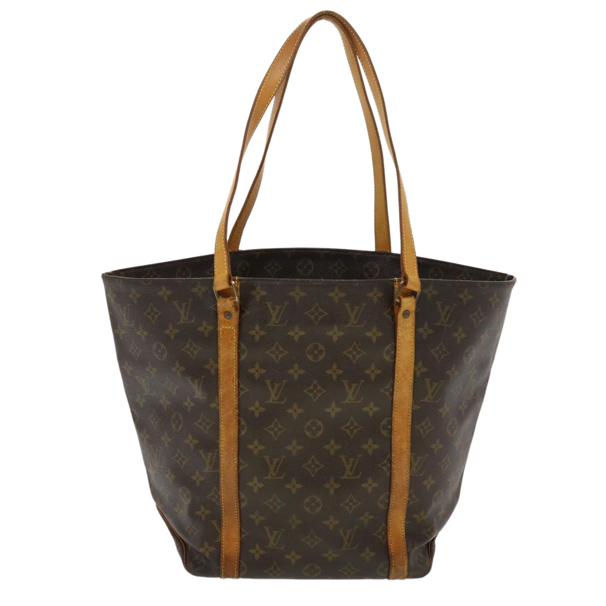 LOUIS VUITTON Monogram Sac Shopping Tote Bag M51108 LV bs5929