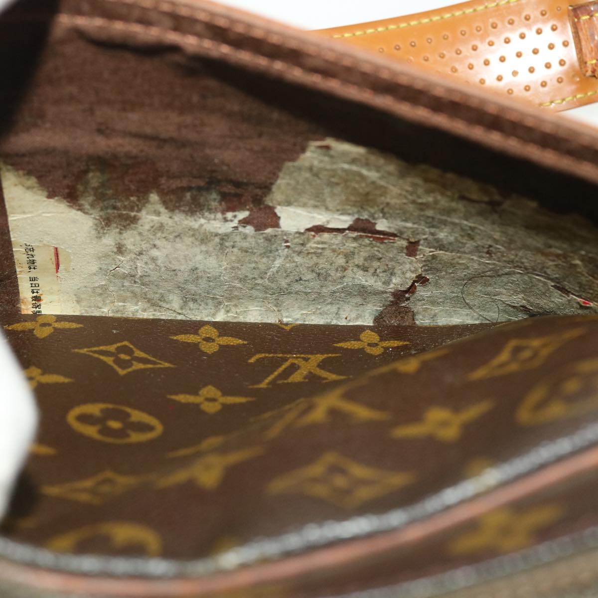 LOUIS VUITTON Monogram Jeune Fille GM Shoulder Bag M51225 LV bs5932