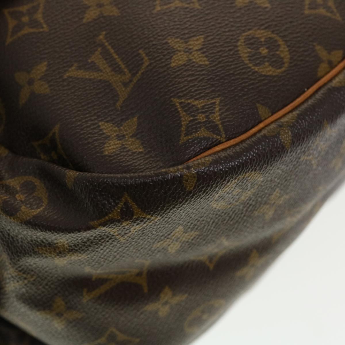 LOUIS VUITTON Monogram Saumur 35 Shoulder Bag M42254 LV bs5936