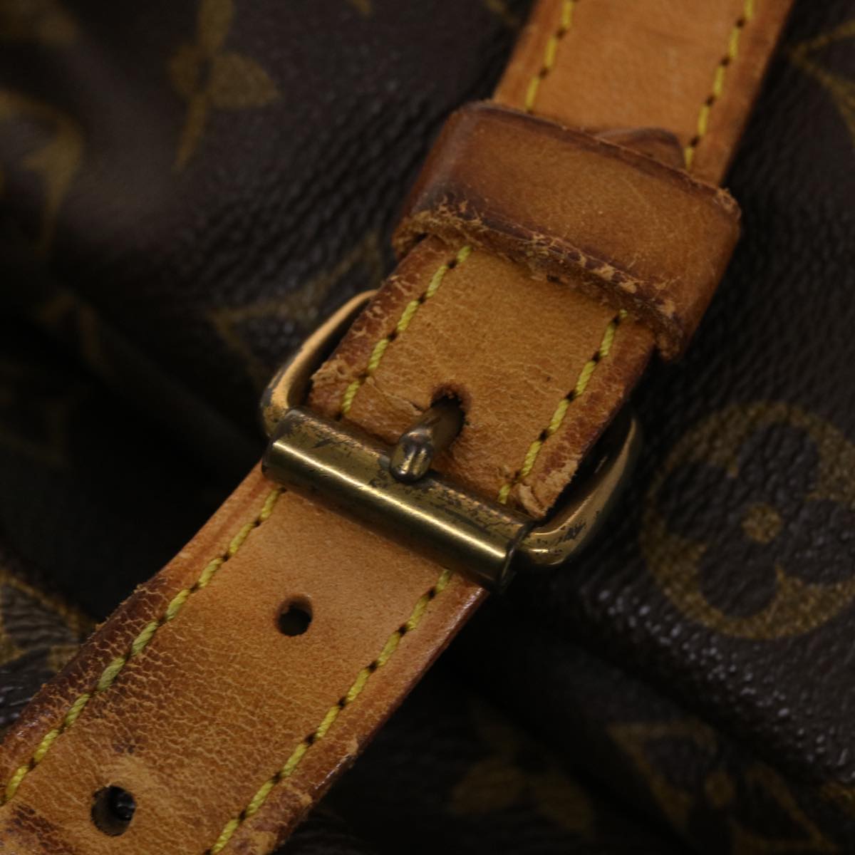 LOUIS VUITTON Monogram Saumur 35 Shoulder Bag M42254 LV bs5936