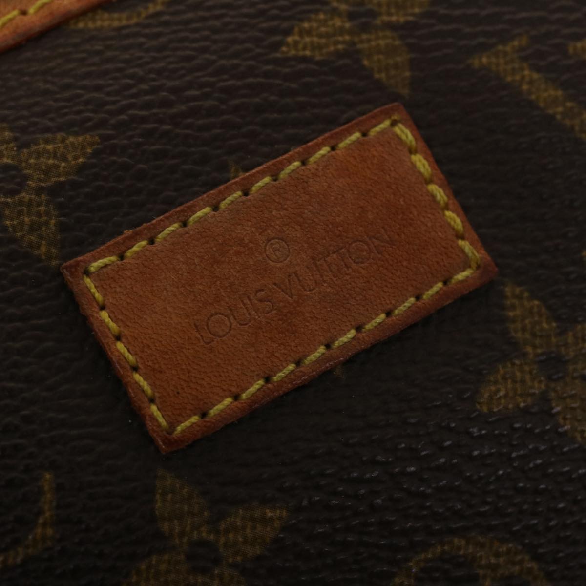 LOUIS VUITTON Monogram Saumur 35 Shoulder Bag M42254 LV bs5936