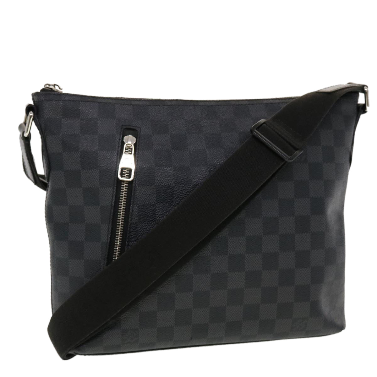 LOUIS VUITTON Damier Graphite Mick MM Shoulder Bag N41106 LV bs5938