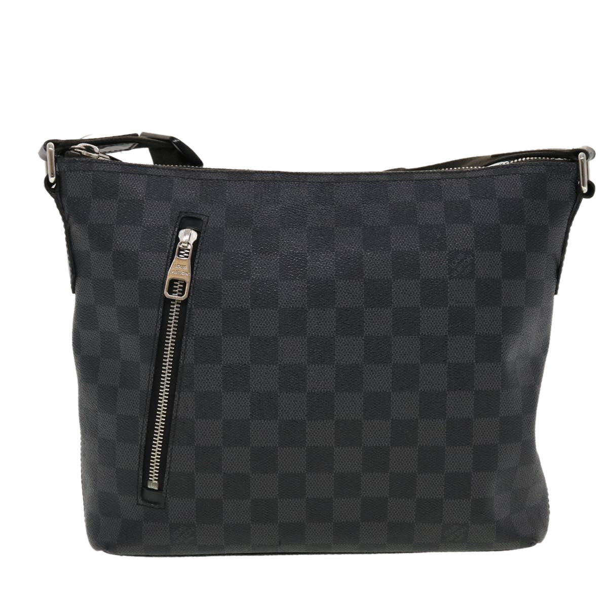 LOUIS VUITTON Damier Graphite Mick MM Shoulder Bag N41106 LV bs5938
