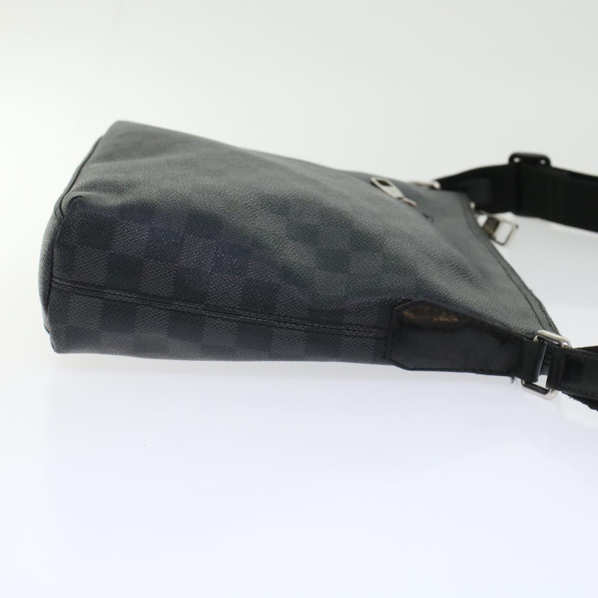 LOUIS VUITTON Damier Graphite Mick MM Shoulder Bag N41106 LV bs5938