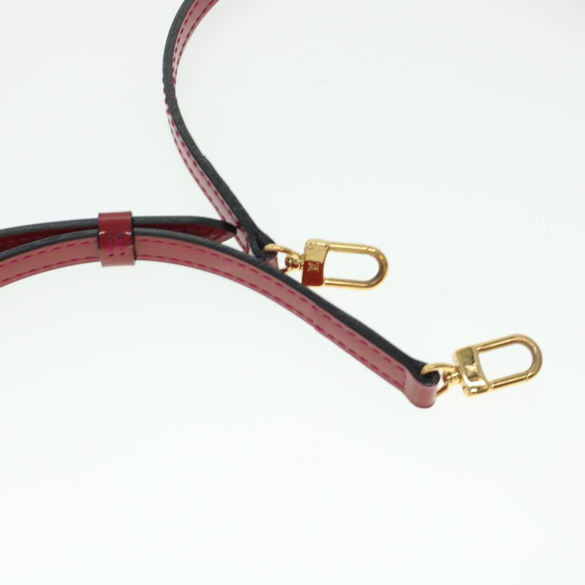 LOUIS VUITTON Vernis Monceau BB Hand Bag 2way Red M91579 LV bs5940