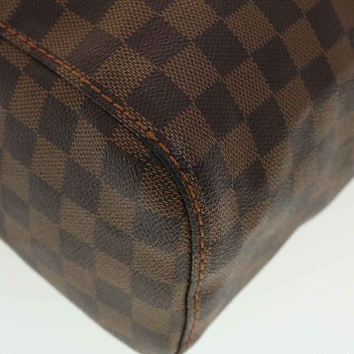 LOUIS VUITTON Damier Ebene Porto Bellow GM Shoulder Bag N41185 LV bs5944