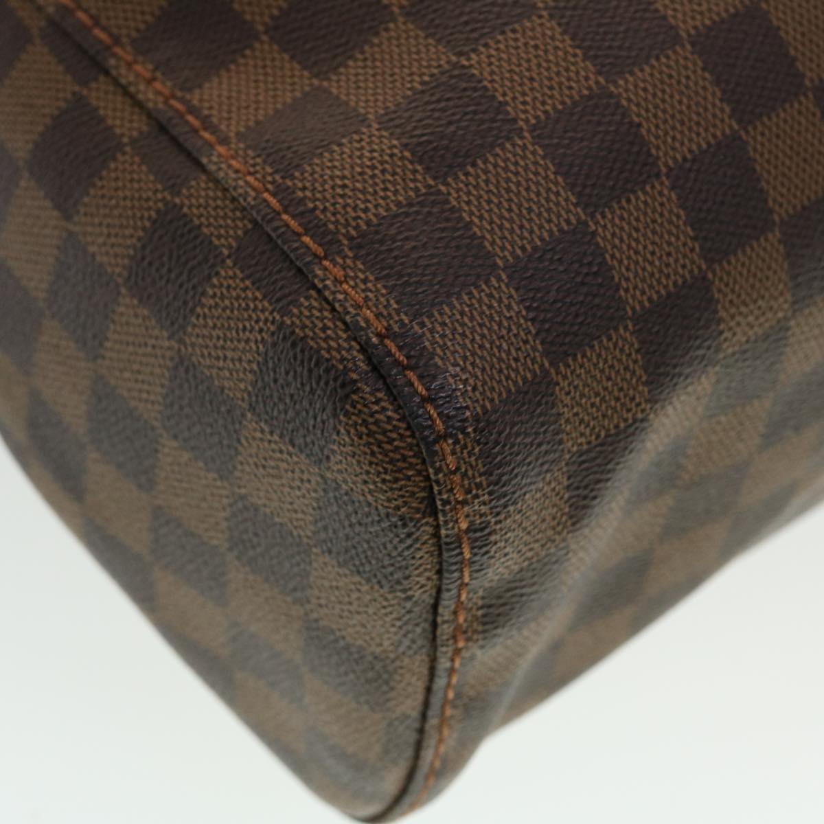 LOUIS VUITTON Damier Ebene Porto Bellow GM Shoulder Bag N41185 LV bs5944