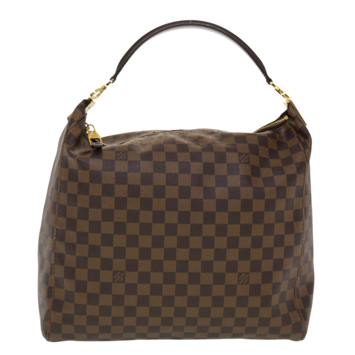 LOUIS VUITTON Damier Ebene Porto Bellow GM Shoulder Bag N41185 LV bs5944