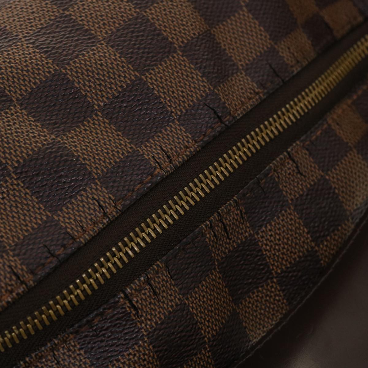 LOUIS VUITTON Damier Ebene Porto Bellow GM Shoulder Bag N41185 LV bs5944