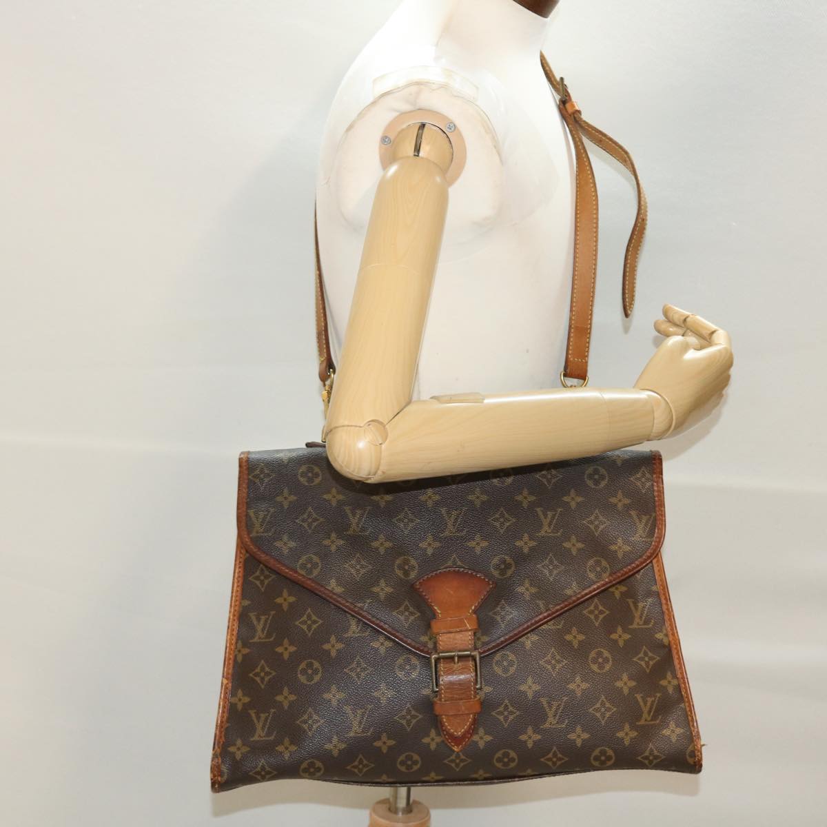 LOUIS VUITTON Monogram Beverly Hand Bag 2way M51120 LV bs5948