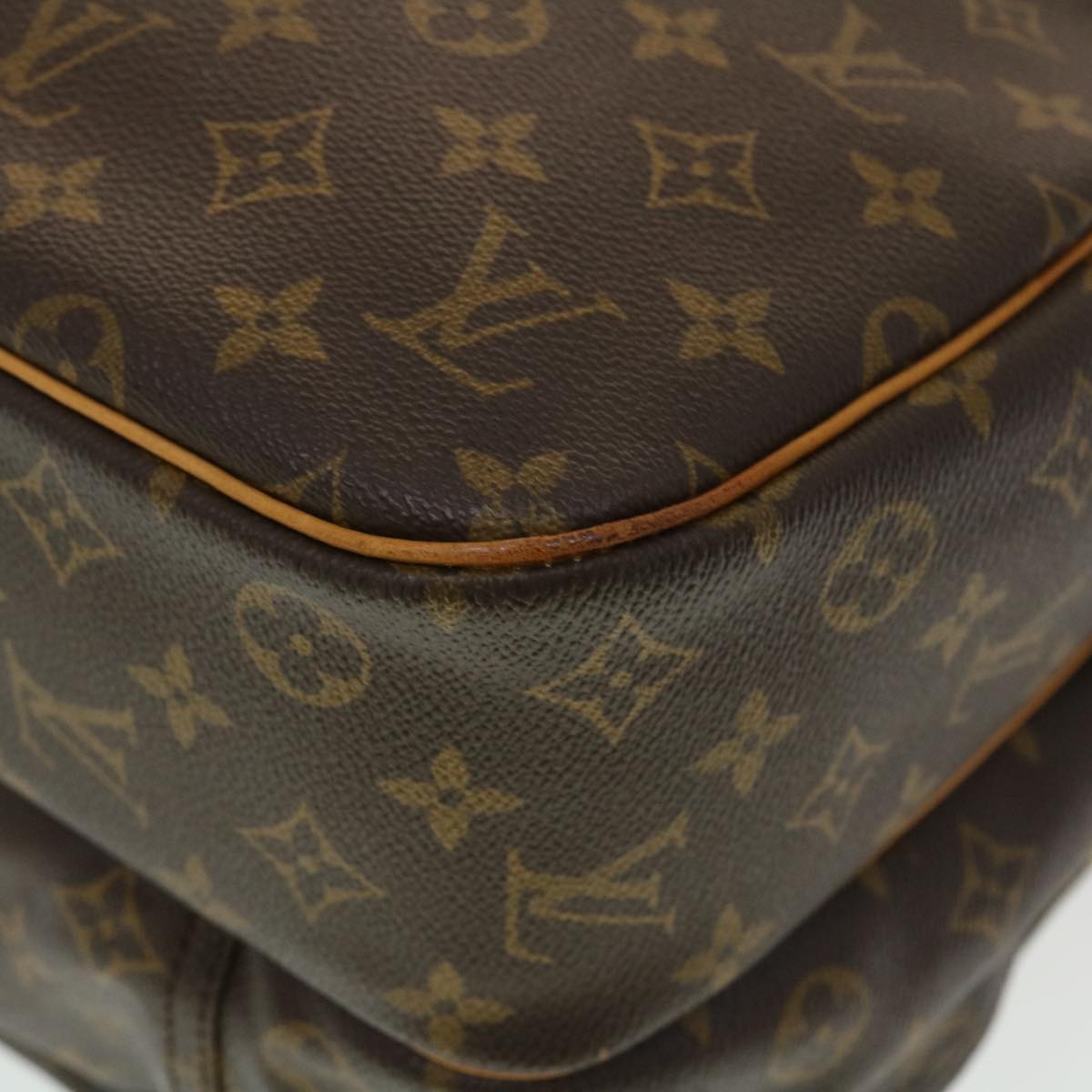 LOUIS VUITTON Monogram Alize 24H Travel Boston Bag M41399 LV bs5949